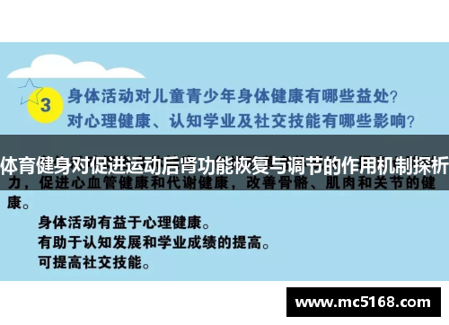 体育健身对促进运动后肾功能恢复与调节的作用机制探析